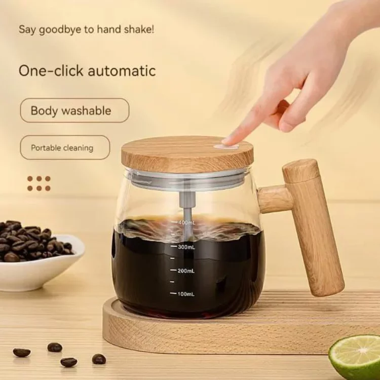 Self Stirring Coffee Mug